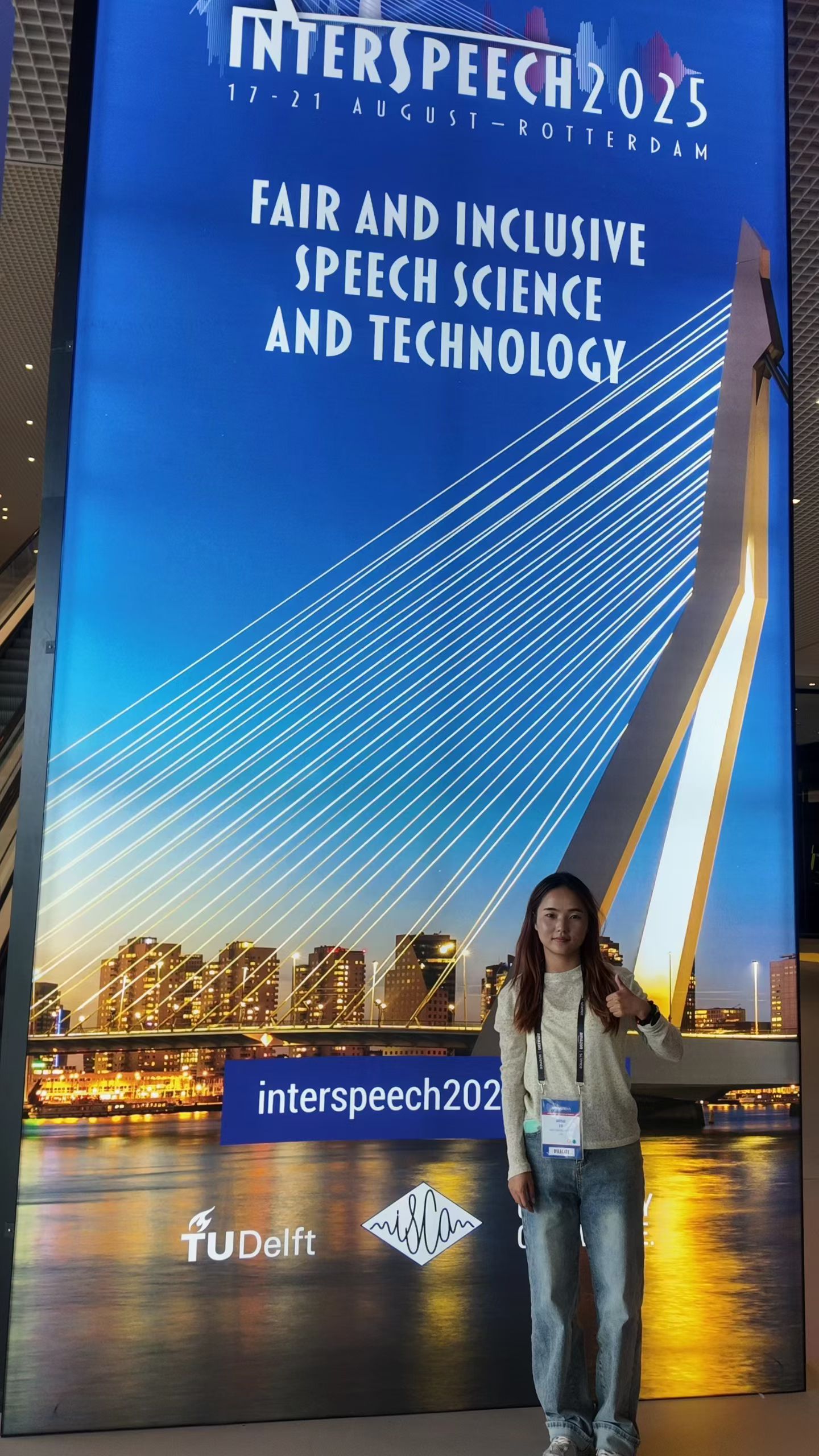 刘姝瑶 Interspeech 打卡